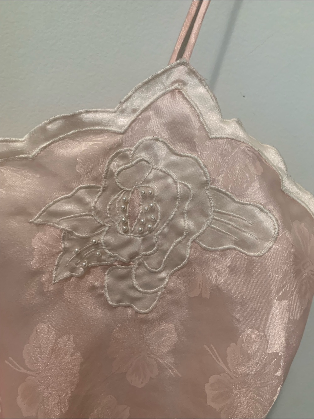 Victoria's Secret Vintage Gold Label Floral Camisole Pink Size Medium - Picture 3 of 8